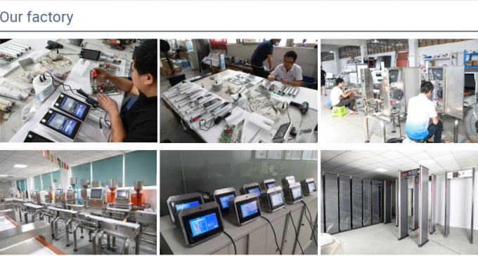 Clasificadora de pesaje automática de la industria alimentaria del control del transportador de alta precisión del pesador