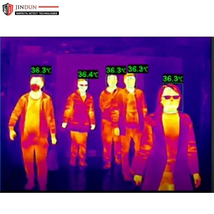 El auto del soporte de la pared detecta la cámara termal de la detección de la temperatura del cuerpo del termómetro de la temperatura