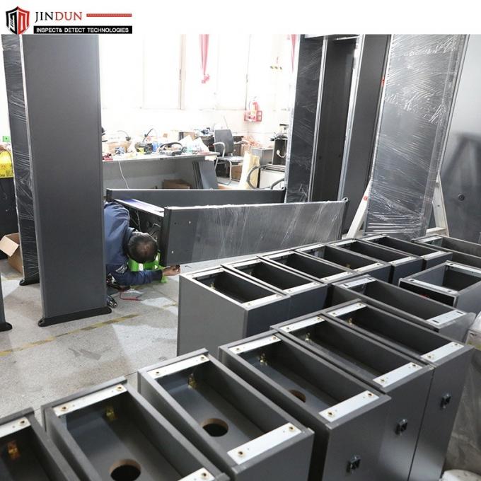 Puerta infrarroja de la exploración de la temperatura de la cámara de la toma de imágenes térmica del recorrido con alarma de la voz