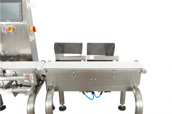 Clasificadora de pesaje automática de la industria alimentaria del control del transportador de alta precisión del pesador