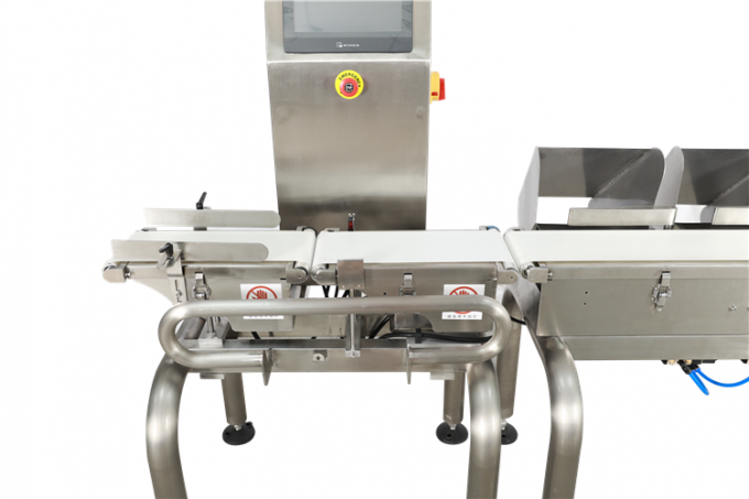 Clasificadora de pesaje automática de la industria alimentaria del control del transportador de alta precisión del pesador