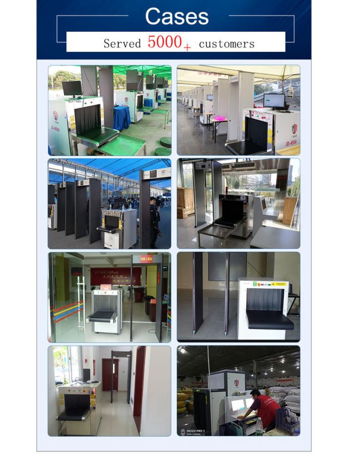 Alto escáner del equipaje del detector de la inspección de la seguridad de la radiografía de la penetración