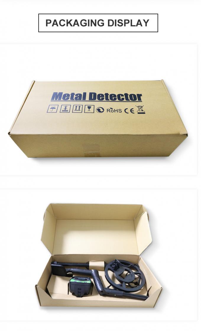 Oro subterráneo profesional y detectores de metales de plata del cazador para la caza del tesoro