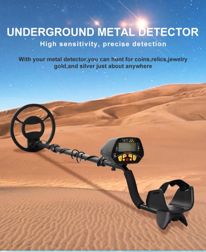máquina subterráneo al aire libre del control del oro del tesoro de la playa del desierto del detector del metel de la gama larga 3028