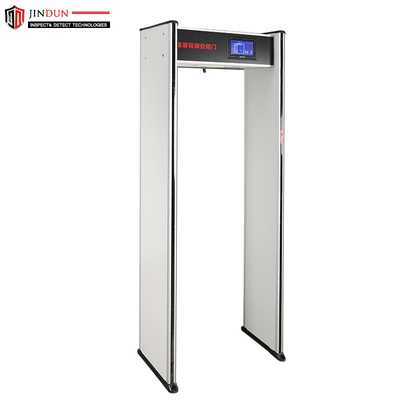 High Sensitivity Door Metal Detector Body Temperature Scanner