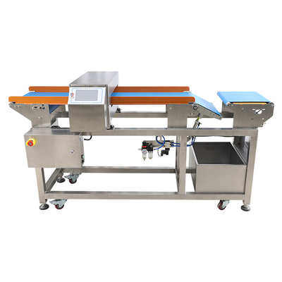 High Accuracy Food Metal Detector Conveyor Belt Reverse Machine